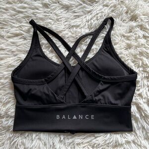 Balance Athletica Lux Revive sports bra in black